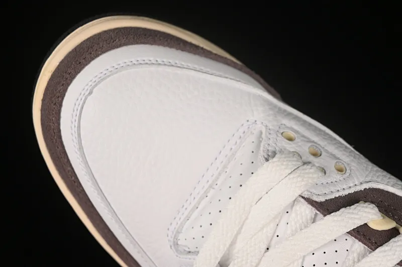 All Categories Air Jordan Jordan Series Basketball Shoes Air Jordan 3 Special Price #ZG Version Air Jordan 3 Retro "Baimoka" AJ3 Joe 3 White Mocha DH3434-113